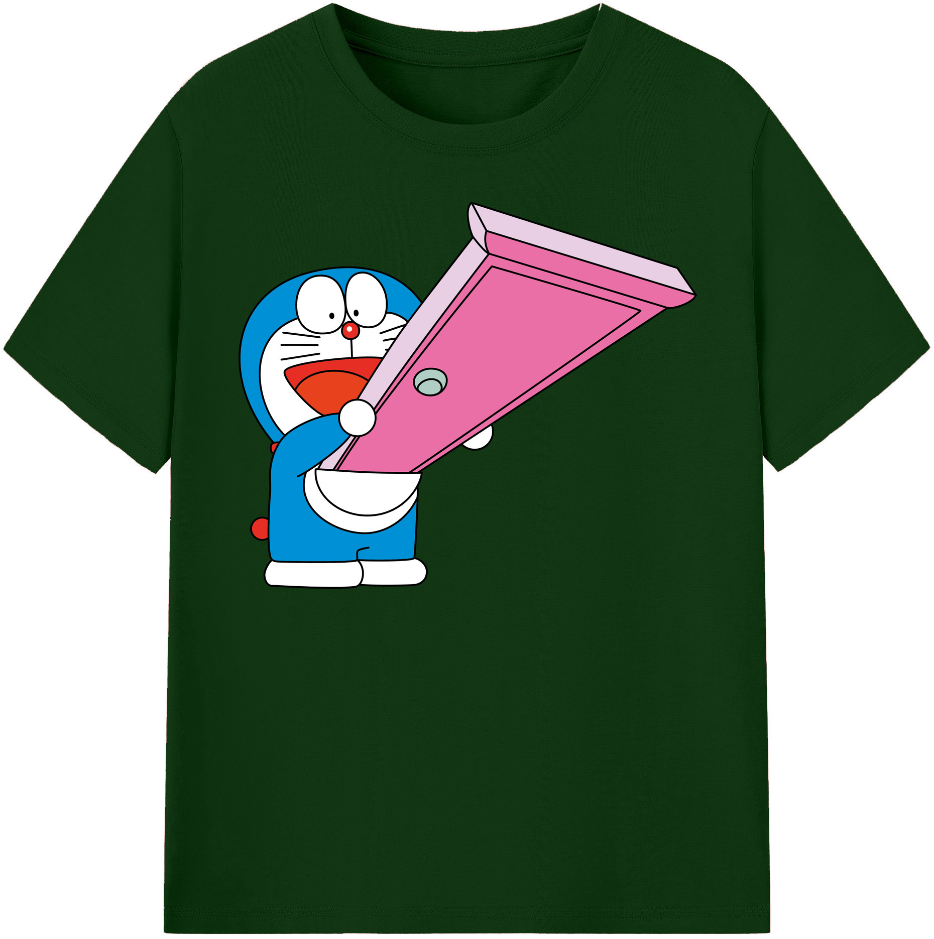 （画像用） ドラえもん Doraemon 綿100％半袖Tシャツ（フロントプリント）